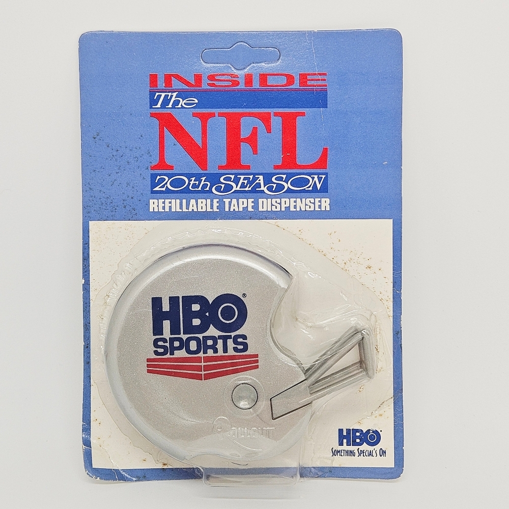 HBO - Inside The NFL 20th Season Vintage Refillable Tape Dispenser - 1996